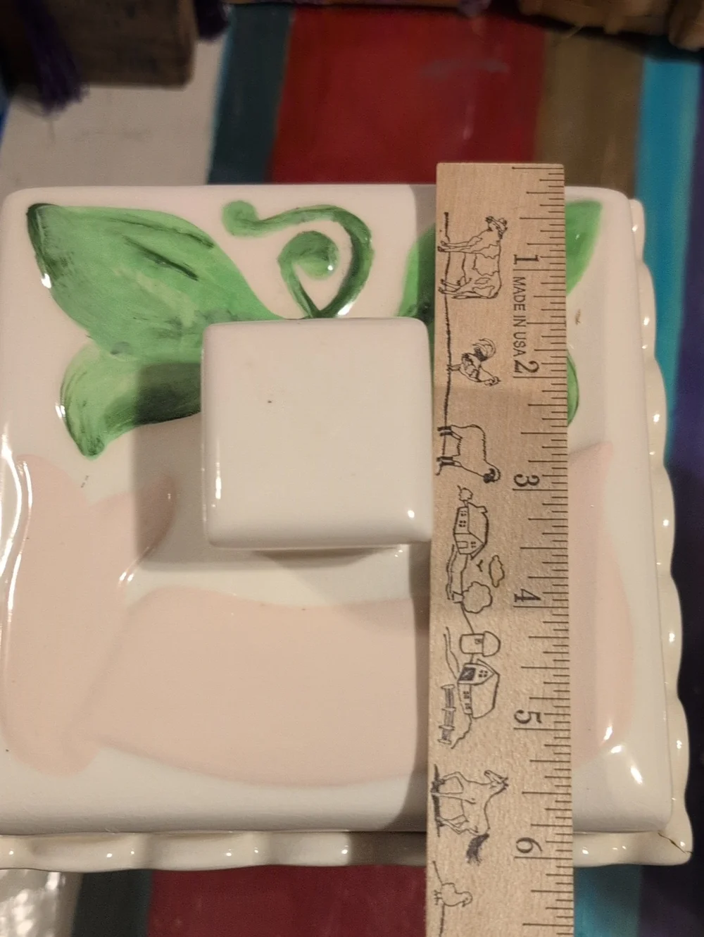 1960s Ceramic Kitchen Canister/Trinket Box, Mid Century Set Of 4